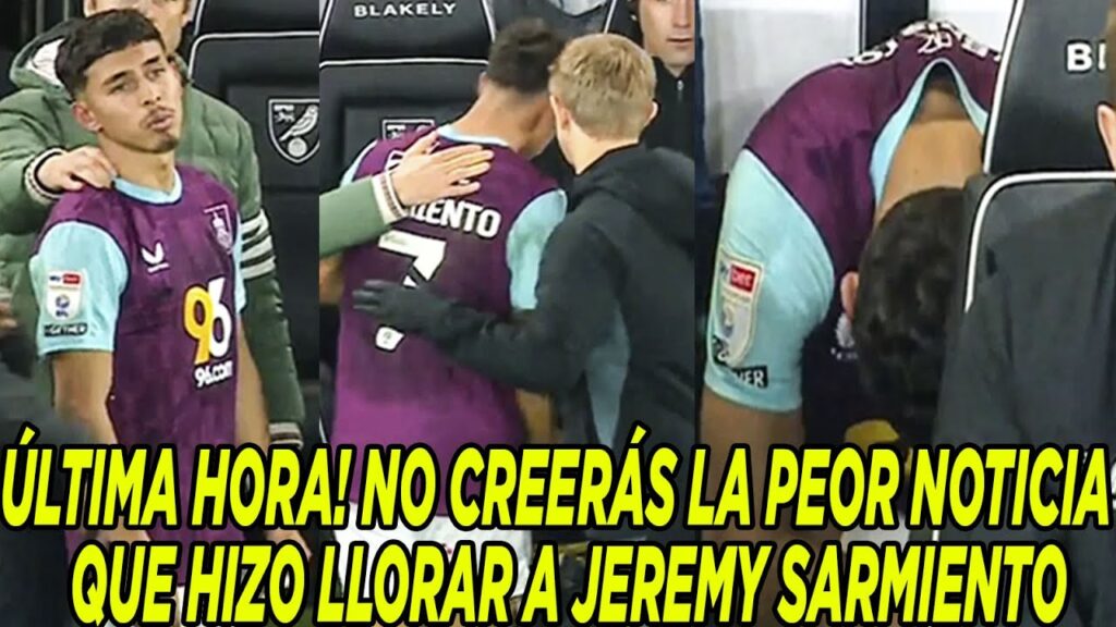 ÚLTIMA HORA! NO CREERÁS LA PEOR NOTICIA  QUE HIZO LLORAR A JEREMY SARMIENTO