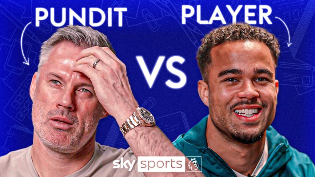JAMIE CARRAGHER VS JUSTIN KLUIVERT | Player vs Pundit 🏆
