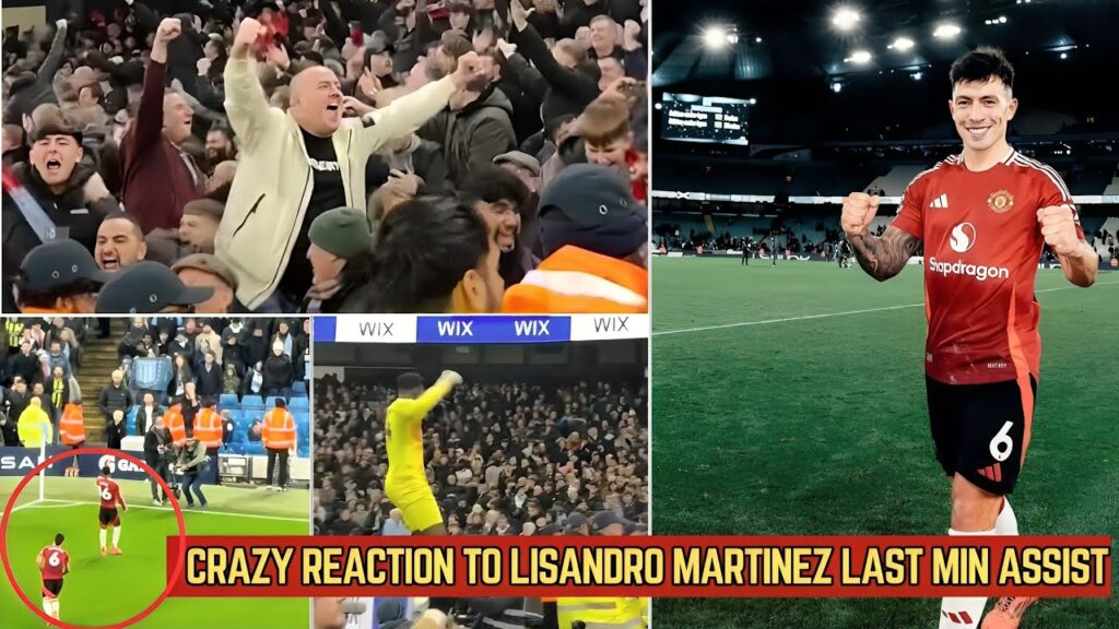 Man united Fans Reaction to lisandro martinez assist And Diallo winning Goal
