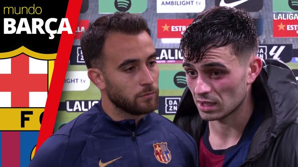 Las REACCIONES de PEDRI y ERIC GARCIA tras la DERROTA 0-1 ante el LEGANÉS | LALIGA