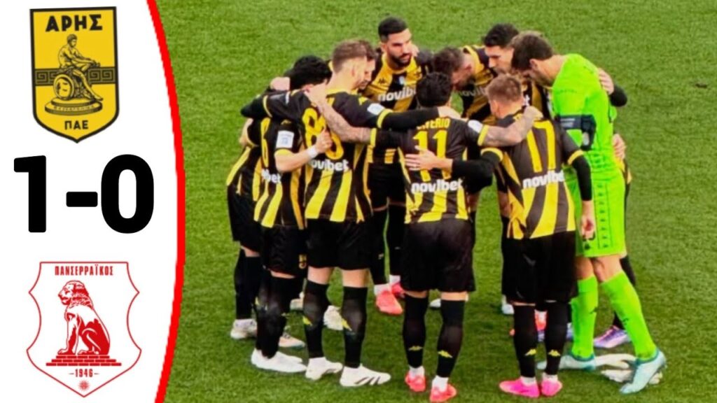 Aris vs Panserraikos (1-0) Álvaro Zamora Goal, All Goals and Extended Highlights