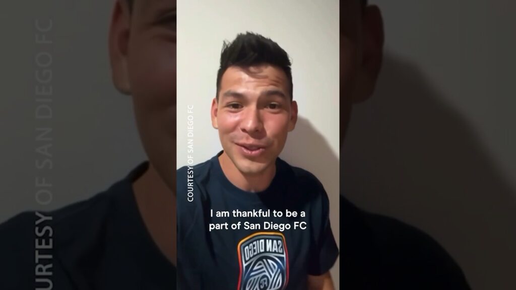 Chucky Lozano’s FIRST WORDS after SIGNING with the San Diego FC