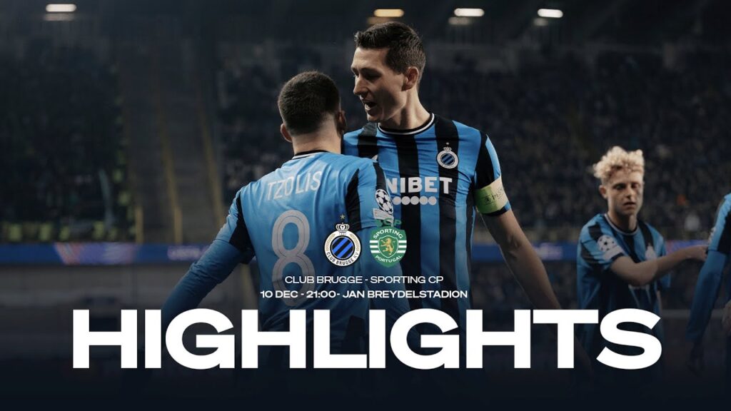 CLUB BRUGGE - SPORTING CP | HIGHLIGHTS | 2024-2025