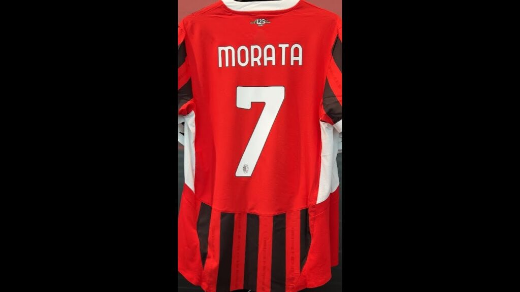 ❤️🖤 Con il numero 7️⃣ ÁLVAROOOOO MORATAAAA 📢 | #shorts