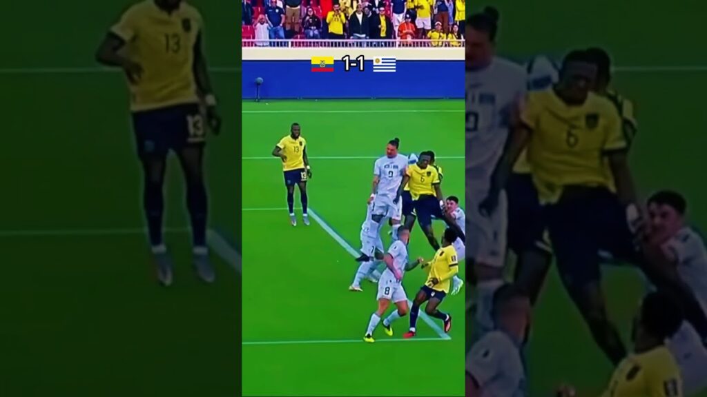 Gol Félix Torres | Ecuador vs Uruguay | #seleccionecuatoriana #trending