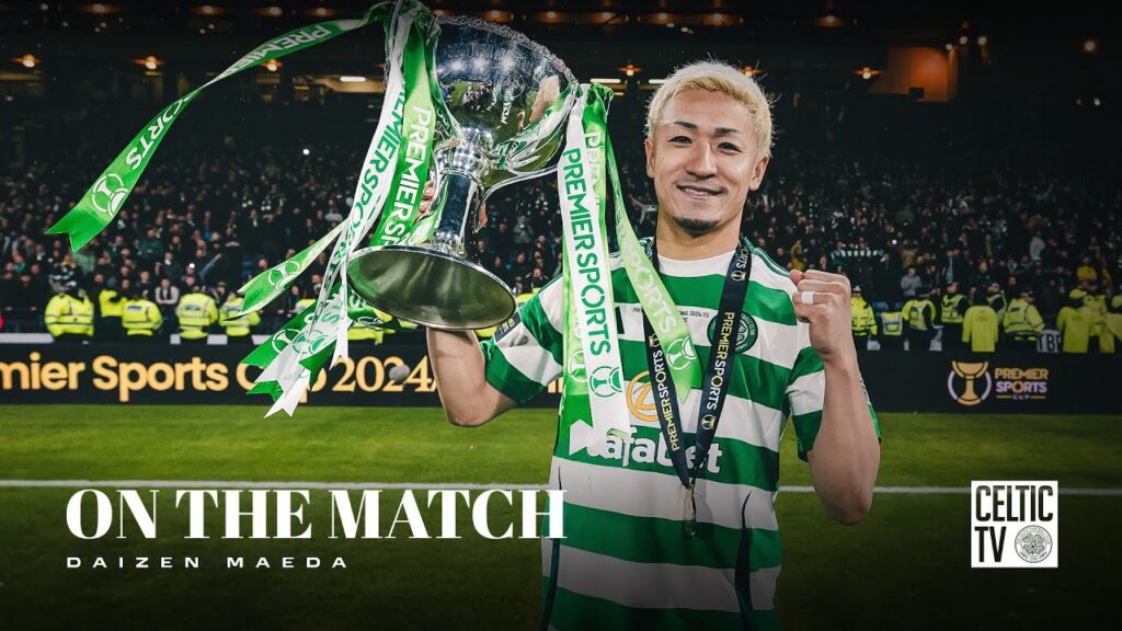 Daizen Maeda On The Match | Celtic beat Rangers on Penalties to win the Scottish League Cup! 🍀🏆