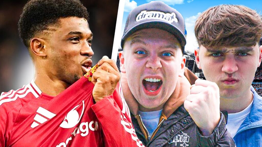 Amad Winner Seals Man Utd Derby WIN ft Aitch & Tays | SCENES Amad Winner Seals Man Utd Derby WIN ft Aitch & Tays | SCENES