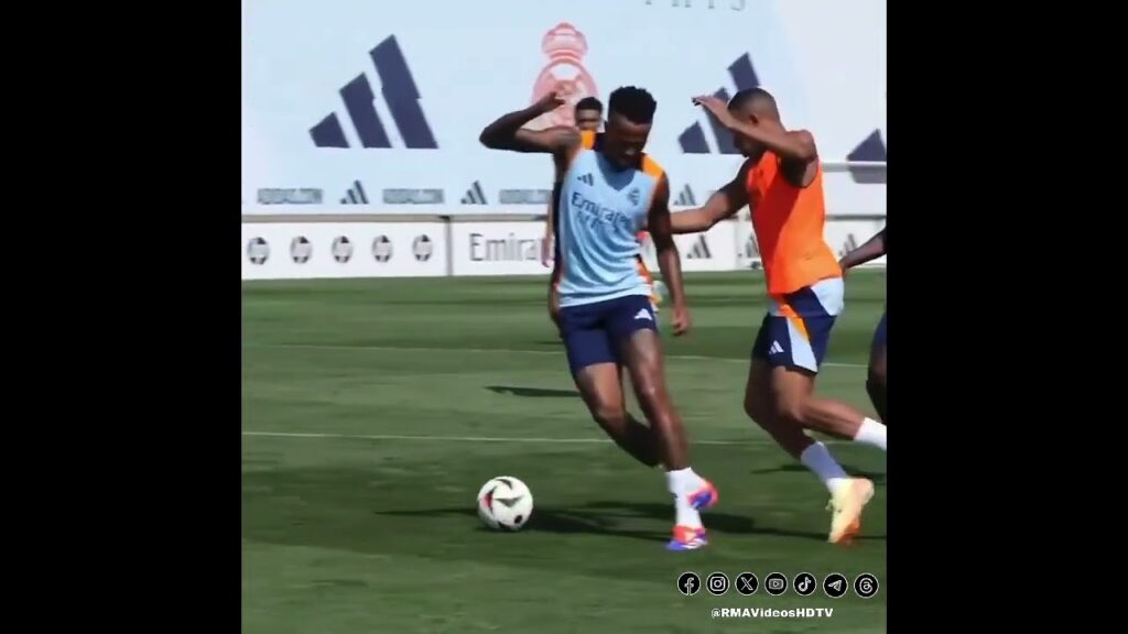 Mbappe Vs Eder Militao From The Training 🔥 🔥