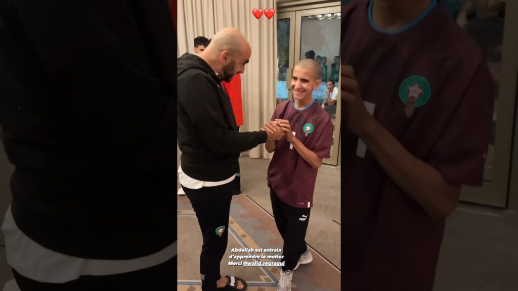 Walid regragui ❤️‍🔥🇲🇦 #maroc #morocco #ziyech #bono #hakimi #walidregragui #achrafhakimi #can