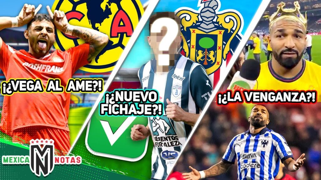 ¡¿Alexis Vega LLEGA al América?!😱| ¡PRIMER REFUERZO para Chivas!✅| MENSAJITO del búfalo a Rayados👑