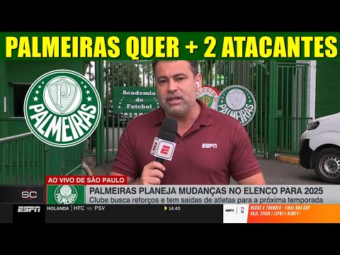PALMEIRAS QUER + 2 ATACANTES APOS FECHAR COM FACUNDO TORRES