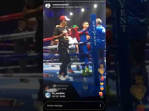 شاهد محمد الربيعي  يفوز بالضربة القاضية في نزاله الإحترافي السابع ضد النمساوي GOGI KNEZEVIC