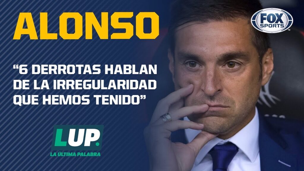Diego Alonso: "no sé si la palabra es paciencia" en Rayados