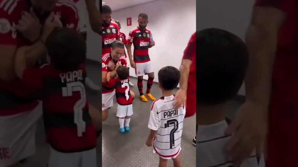 E os filhos de Everton Ribeiro que a nação  ama 😂❤🖤 #shorts