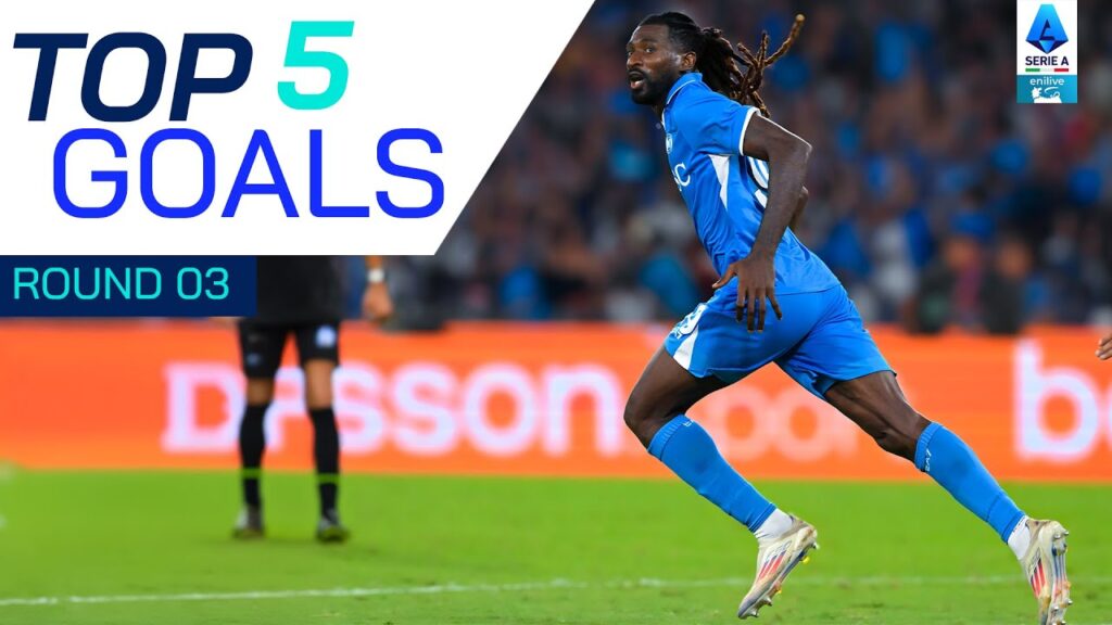 Anguissa Brings the House Down at the Maradona Stadium | Top 5 Goals | Round 3 | Serie A