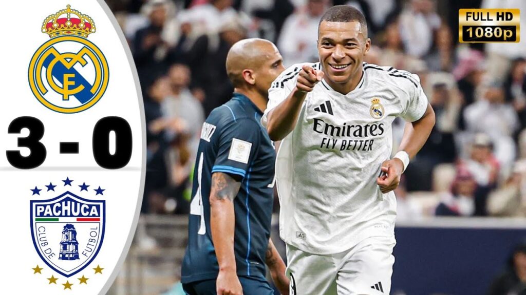 Real Madrid vs Pachuca 3-0 • Intercontinental Cup Highlights & All Goal 2024 • Hasil Bola Tadi Malam