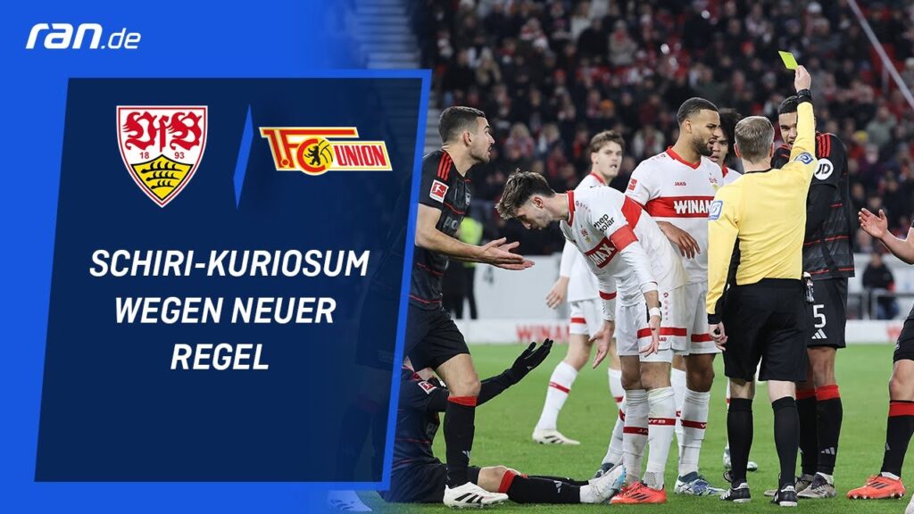 VfB vs. Union: Gelb-Flut! Schiri ziehts eiskalt durch