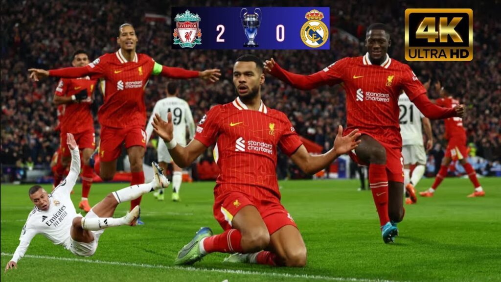 Liverpool 2-0 Real Madrid | Mac Allister & Gakpo Shine in UCL Victory | Champions League 2024/25