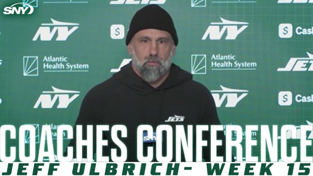Jets' interim head coach Jeff Ulbrich on injuries and the future of Aaron Rodgers' career | SNY