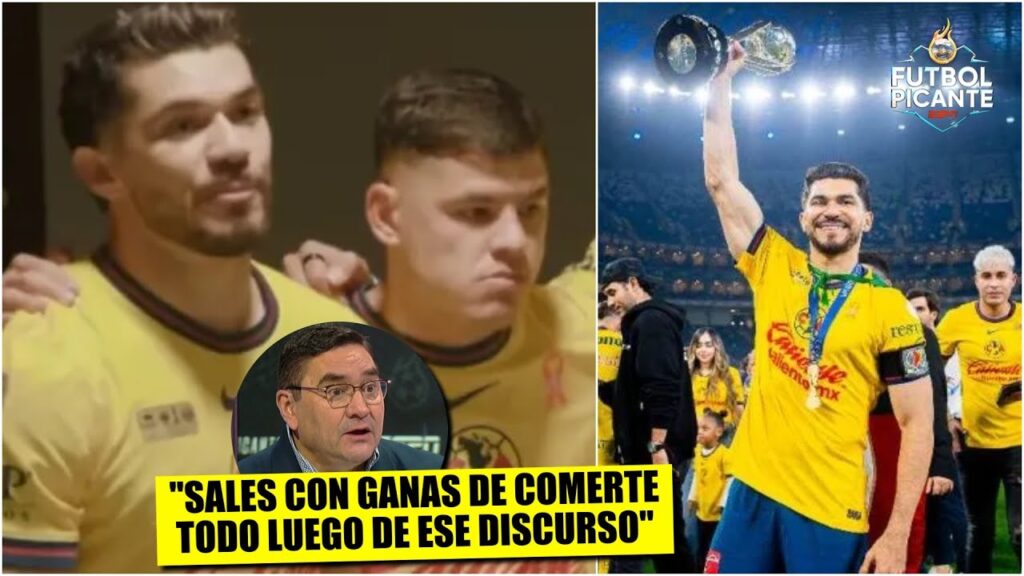 REACCIÓN al EMOTIVO DISCURSO de Henry Martín a compañeros del AMÉRICA | Futbol Picante