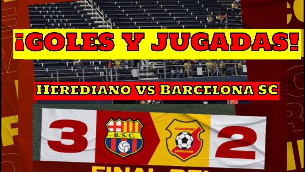 Herediano 2-3 Barcelona | Goles y resumen | Highlights | Amistoso internacional