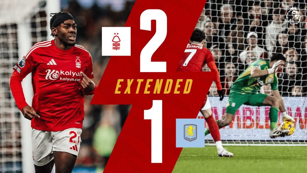 93rd Minute Goal & INCREDIBLE Martínez Save! 😳 | Forest 2-1 Aston Villa | Extended Highlights