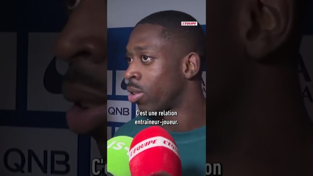 🤔📣 Ousmane Dembélé s'explique sur sa relation avec Luis Enrique #shorts #football #psg