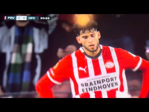 Goal Ricardo Pepi 3-0 PSV Eindhoven vs koninklijke HFC
