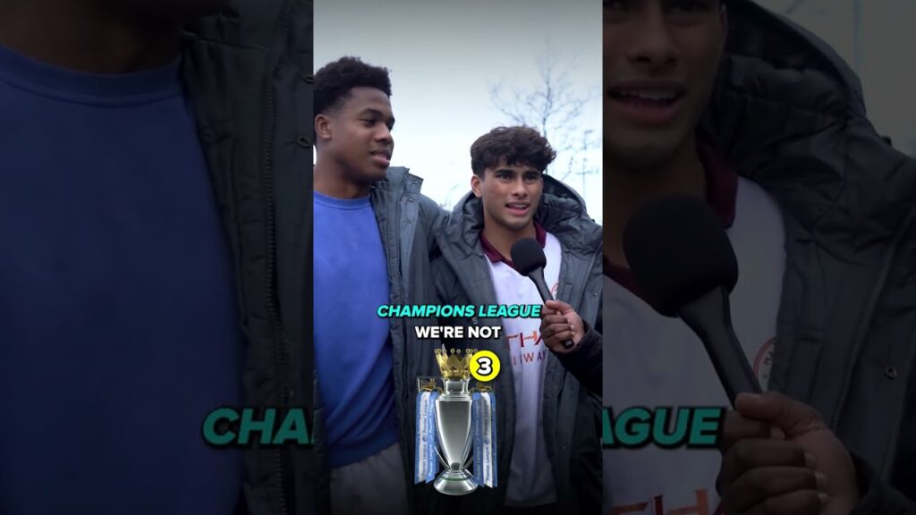 City fans are still confident they’ll get a trophy this season 🗣️