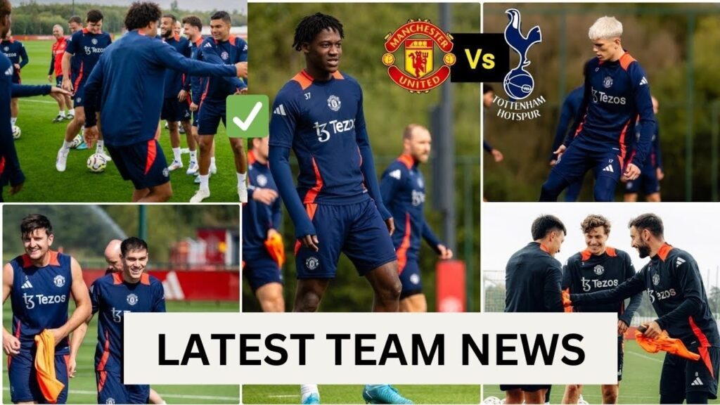 NoW✅MAINO, De Ligt, Garnacho||MAN UTD TRAINING NEWS AHEAD OF TOTTENHAM MATCH🔥CONFIRMED#manunitednews