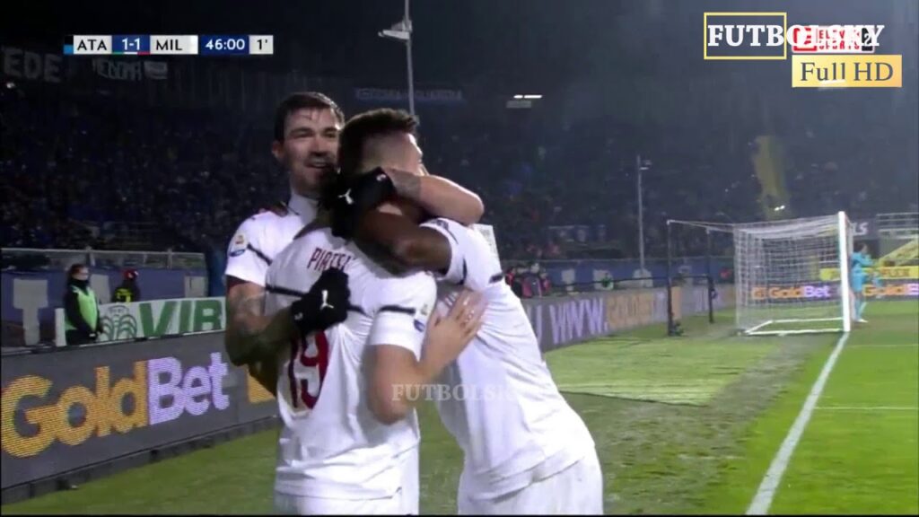 Krzysztof Piatek Amazing Goal vs Atalanta (No commentary) 16/02/2019