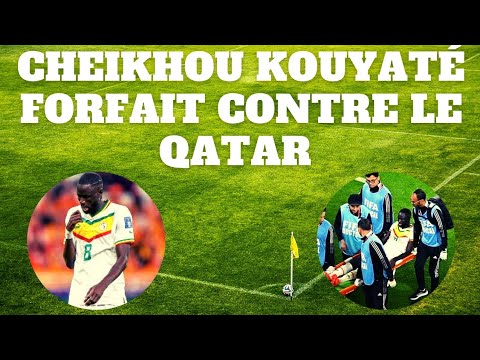 Coupe du Monde 2022 , Cheikhou Kouyaté🇸🇳 est sorti sur civière face au Pays-Bas.....😱😱😱