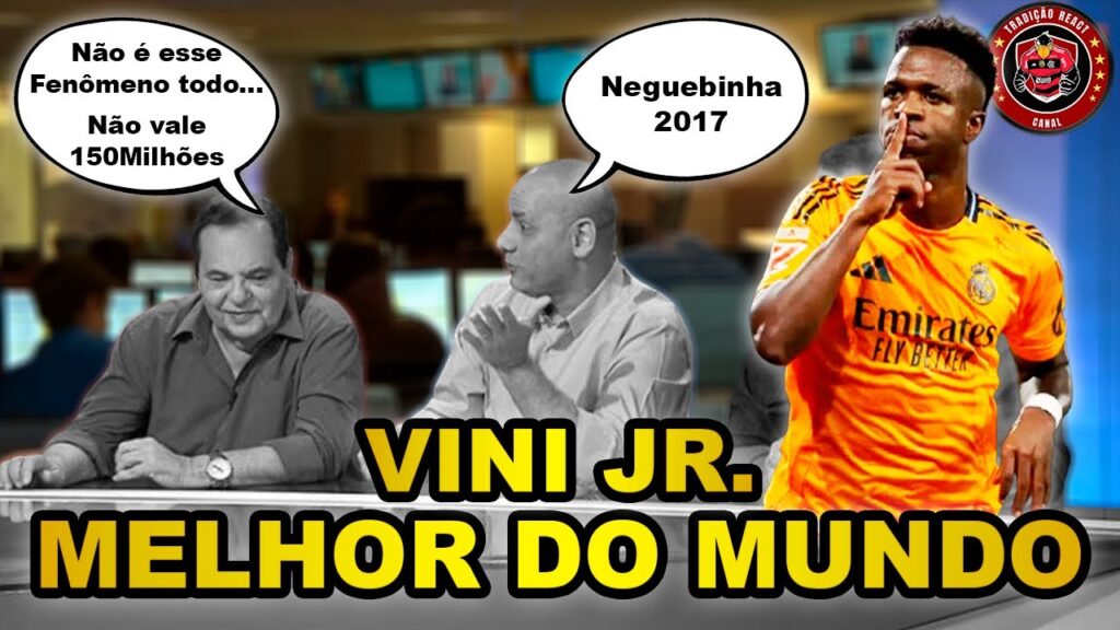 VINI JR MELHOR DO MUNDO! VINÍCIUS JUNIOR VENCE O PRÊMIO THE BEST DA FIFA DE MELHOR JOGADOR DO MUNDO