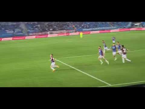 TRABZONSPOR-Alanyaspor Larsen'in Attığı Gol
