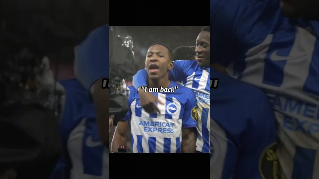"I AM BACK" - Pervis Estupiñán🇪🇨♥️ #pervisestupiñan #brighton #ecuador #latri #premierleague #golazo