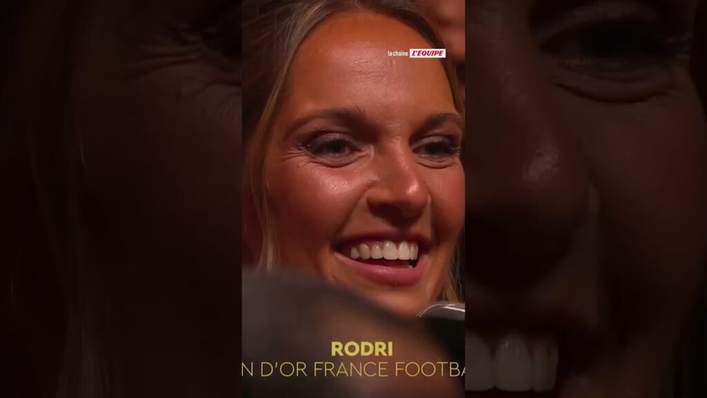 🏆 Rodri remporte le nouveau Ballon d'Or 2024 !!!#football #foot #BallondOr