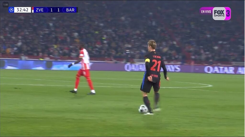 FRENKIE DE JONG VS RED STAR 2024 HD 1080i