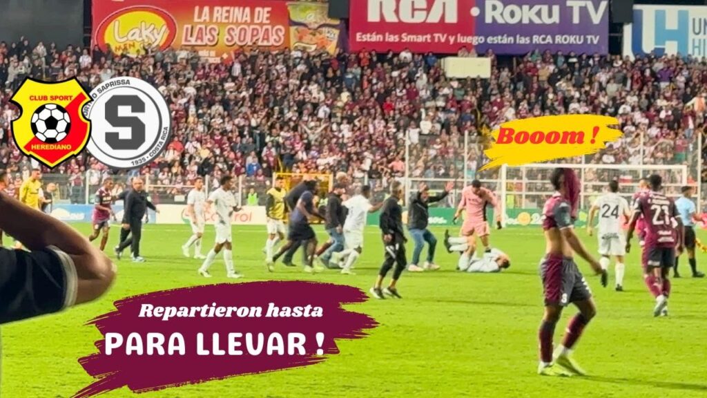 Golpes entre Esteban Alvarado (SAP) y Fernán Faerron (CSH)