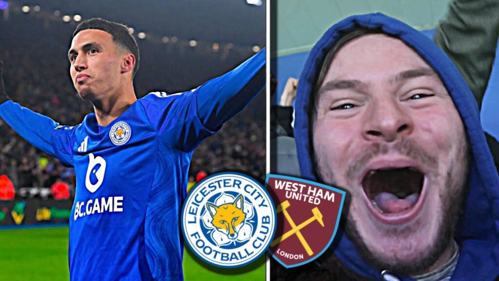 El Khannouss Scores In Ruud Van Nisterlrooy's First Game Leicester City 3-1 West Ham Matchday vlog