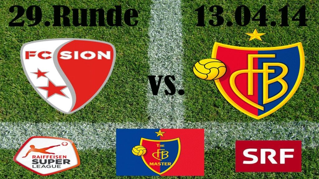 FC Sion vs. FC Basel (0:1) Raiffeisen Super League 29. Runde (13.04.14)