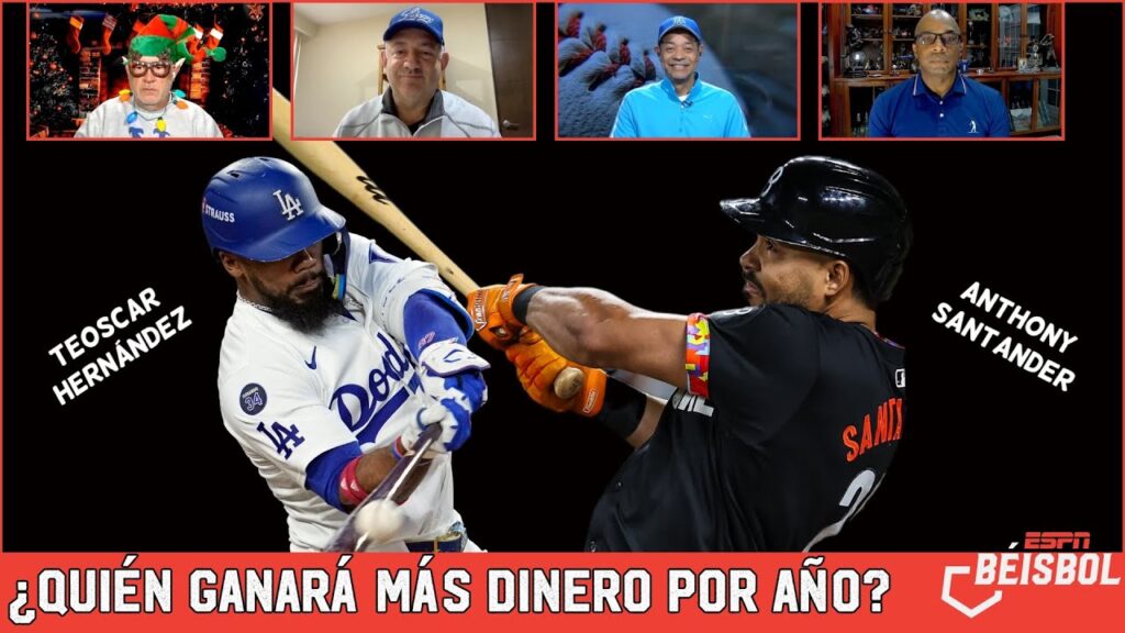 TEOSCAR HERNÁNDEZ y ANTHONY SANTANDER, 2 joyas en la AGENCIA LIBRE ¿Quién ganará más? | ESPN Beisbol