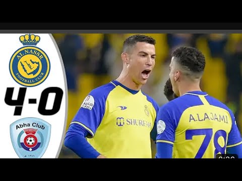 Al Nassr vs Abha 4-0 - All Goals & Highlights-2023