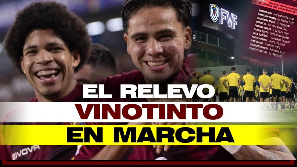 DE LA VINOTINTO SUB 20 A TELASCO SEGOVIA, YERSON CHACÓN Y JOVANNY BOLIVAR DE LA VINOTINTO SUB 20 A TELASCO SEGOVIA, YERSON CHACÓN Y JOVANNY BOLIVAR