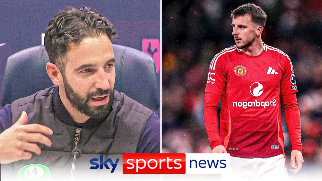 Ruben Amorim confirms Man United midfielder Mason Mount out for "several weeks"
