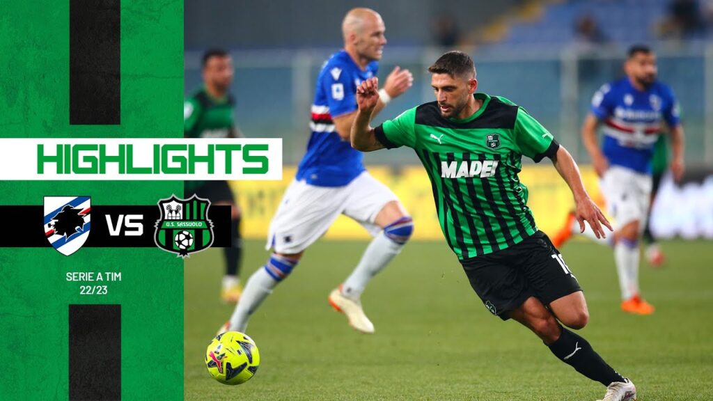 Sampdoria-Sassuolo 2-2 | Highlights 22/23