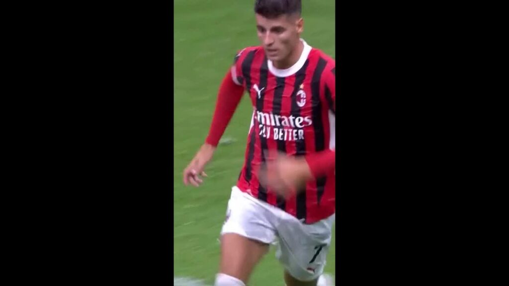 ¡MORATA ES MUCHO MORATA! 🔥  ¡Consiguió marcar en su debut con el MIlan y resucitó a su equipo! 🙌