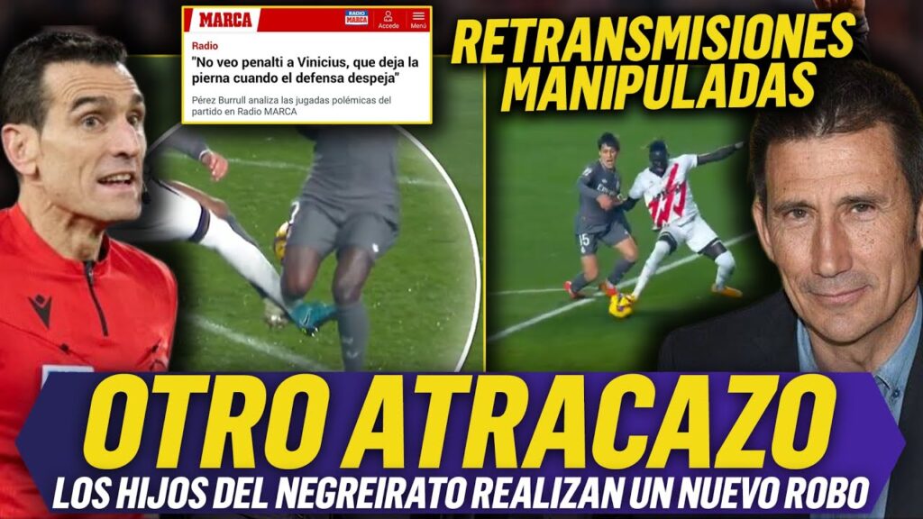 💥ASÍ MAQUILLA CARLOS MARTÍNEZ un NUEVO ROBO al REAL MADRID en la CORRUPTA LIGA de NEGREIRA