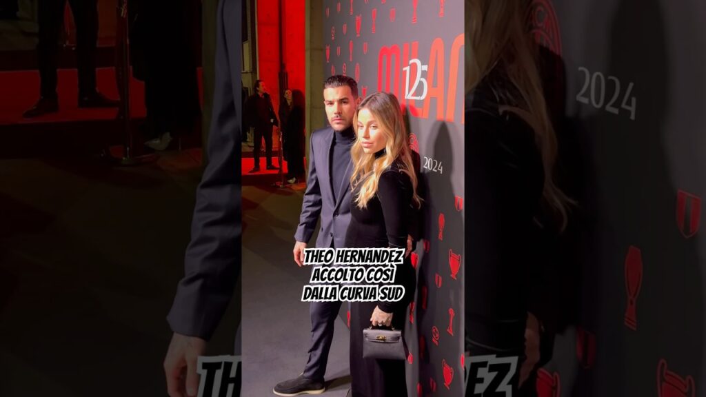L’ARRIVO DI THEO HERNANDEZ E L’ACCOGLIENZA DELLA CURVA SUD 🔊 #theohernandez #milan #milanpress
