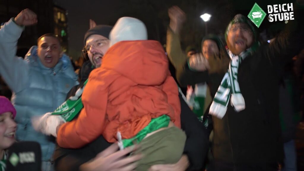 „Europapokal, Europapokal“: Werder Bremen-Fans feiern Sieg gegen Union Berlin & träumen von Europa!