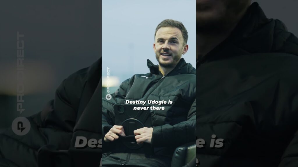 "He disappears when the bill comes out!" 😂 Tottenham's James Maddison reveals all #spurs #tottenham